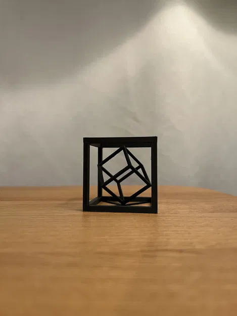 Cube in Cube Decoration – Khối Lập Phương Lồng Nhau Trang Trí - Image 2