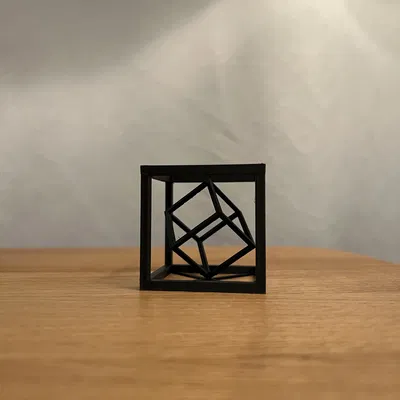 Cube in Cube Decoration – Khối Lập Phương Lồng Nhau Trang Trí