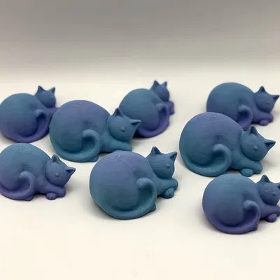 Tượng Mèo Ngủ (Sleeping Cat Figurine)