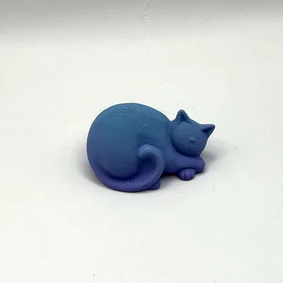 Tượng Mèo Ngủ (Sleeping Cat Figurine)