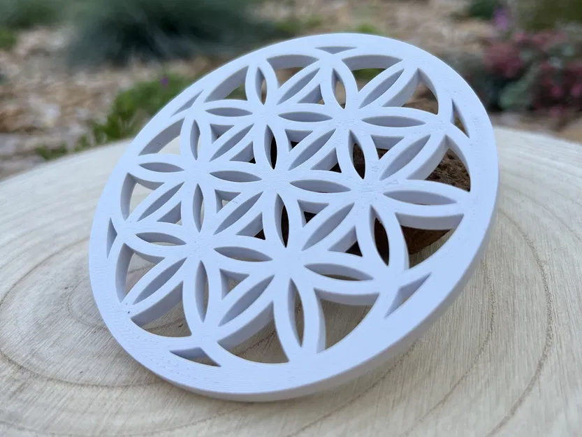Coaster Flower of Life - Image 1