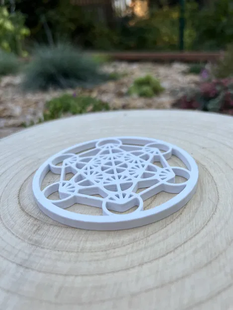 Lót Ly Metatron’s Cube (Metatron's Cube Coaster) - Image 2