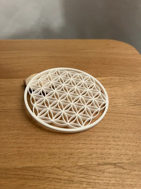 Đế Lót Ly Flower of Life – Nét Mảnh (Fine Lines) - Image 2