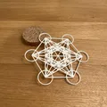 Miếng lót ly Metatron's Cube Coaster 2.0 - Thumbnail 2