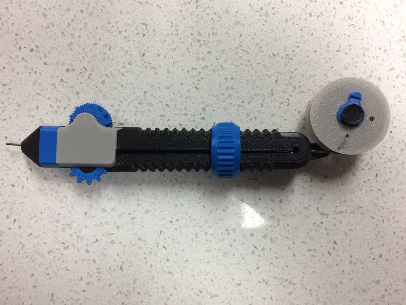 Tay cầm cuộn thiếc hàn 3D cải tiến, gọn gàng - Image 1