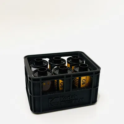 Thùng Đựng Phim 35mm Phong Cách Thùng Bia Đức (Logo Kodak)