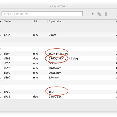 Dây đai GT2 Timing Belt (Parametric, chỉnh pitch & chiều dài)