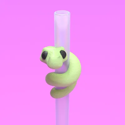 Rắn May Mắn - Ôm Ống Hút (Lucky Snake - Straw Hugger)