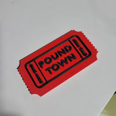 Vé 01 chiều 'Pound Town' - Quà tặng Valentine độc đáo