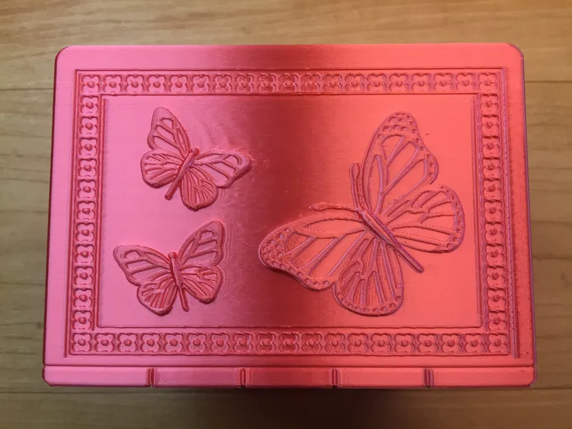 Secret Butterfly Box – Hộp puzzle bí mật - Image 2