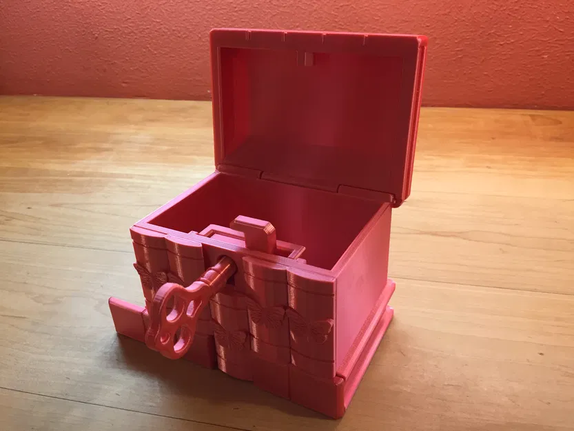 Secret Butterfly Box – Hộp puzzle bí mật - Image 4