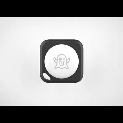 New Square Air Tag Secure Holder – Giá đỡ AirTag vuông gắn key ring