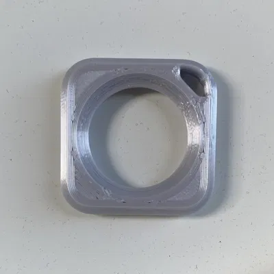 New Square Air Tag Secure Holder – Giá đỡ AirTag vuông gắn key ring