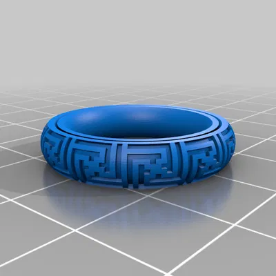 Nhẫn Fidget In 3D Nhiều Họa Tiết Độc Đáo