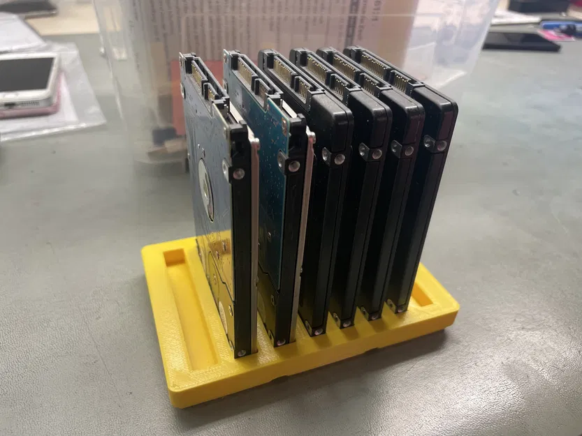 Giá đỡ Gridfinity cho SSD/HDD (2 x 3 ô lưới) - Image 1