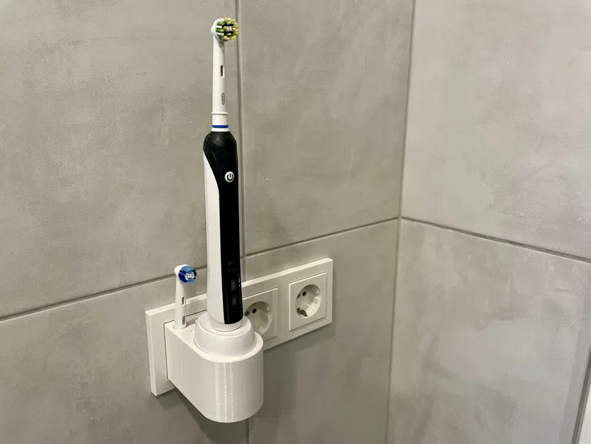 Giá treo tường tối giản cho bàn chải điện Oral-B Braun (Wall Mount) - Image 1