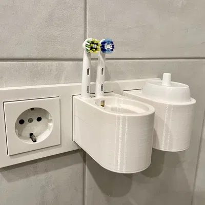 Giá treo tường tối giản cho bàn chải điện Oral-B Braun (Wall Mount)
