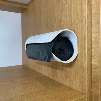 Giá treo túi rác (Trash bag holder) nhỏ gọn