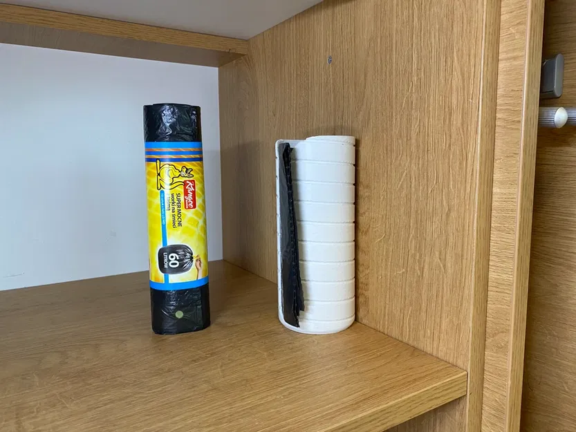 Giá treo túi rác (Trash bag holder) nhỏ gọn - Image 5