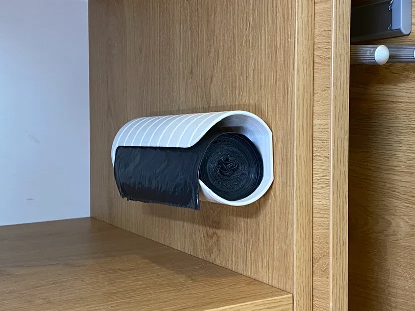 Giá treo túi rác (Trash bag holder) nhỏ gọn - Image 6