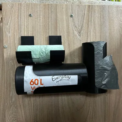 Giá Đỡ Cuộn Túi Rác 25L 60L Tiện Lợi