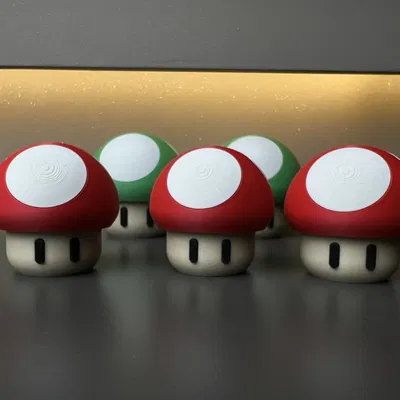 Hộp đựng MINIS Super Mario 1up Mushroom (Pilz) – Container Box