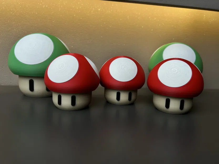 Hộp đựng MINIS Super Mario 1up Mushroom (Pilz) – Container Box - Image 4