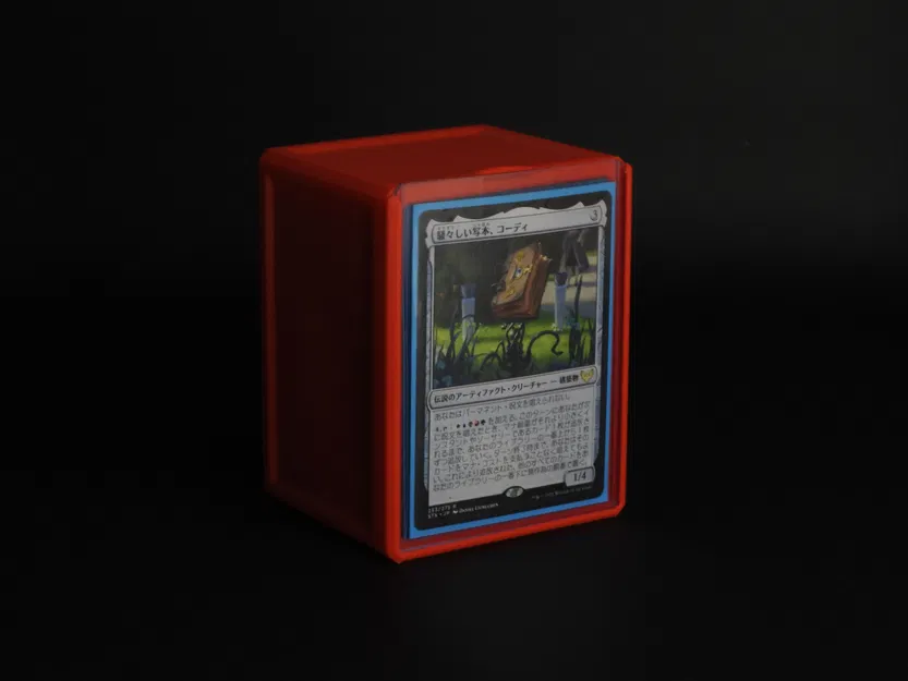 Hộp Đựng Bài 3D Pokemon/MTG (Deck Box) Có Khe Toploader - Image 1