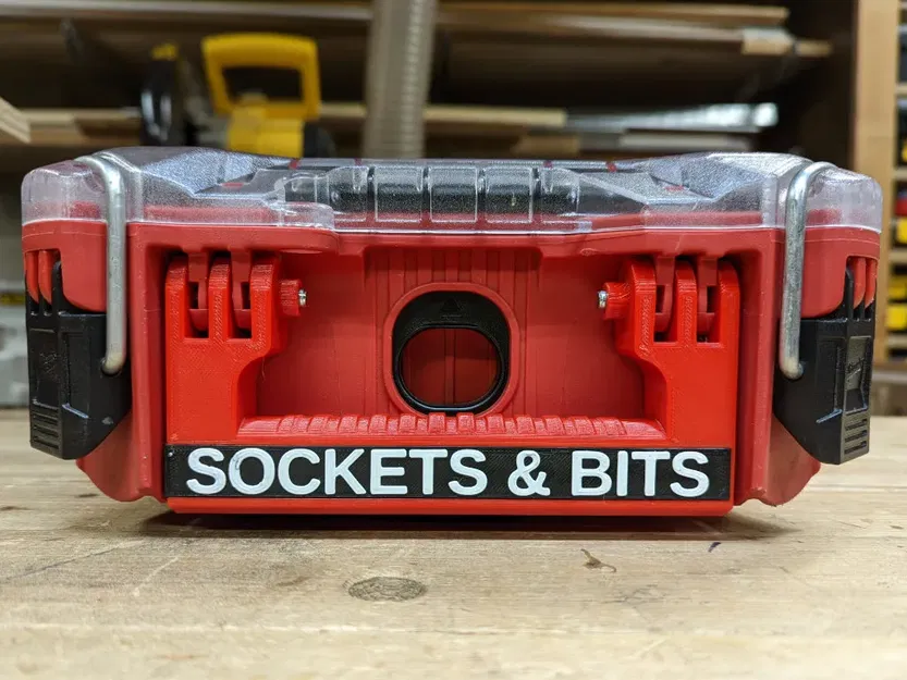 Hệ thống dán nhãn tay cầm Milwaukee Packout Compact Organizer - Image 1