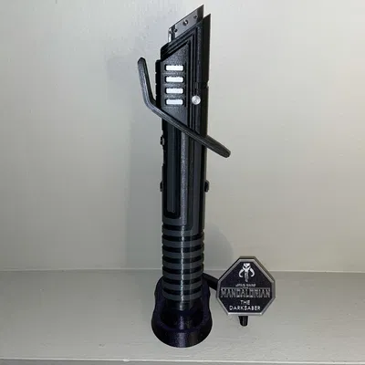 Mandalorian Darksaber Tách Màu (Split by Color) - Star Wars