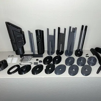 Mandalorian Darksaber Tách Màu (Split by Color) - Star Wars