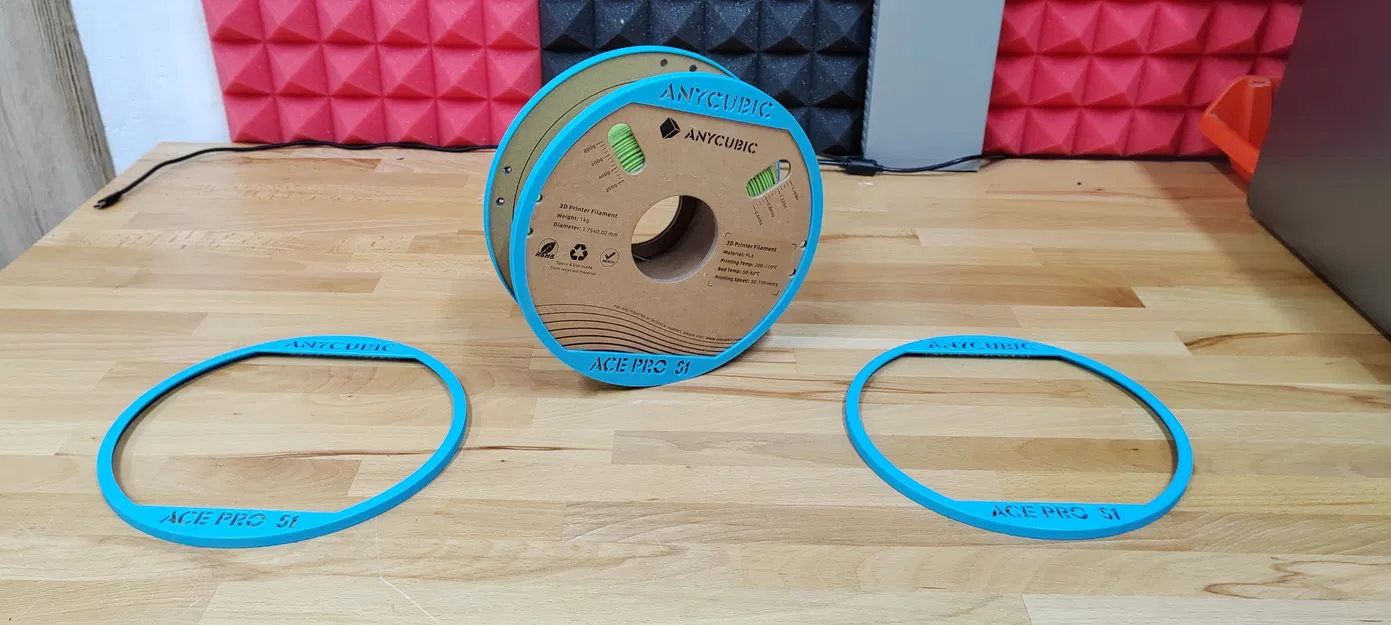 Vòng ngoài cuộn giấy filament cho Anycubic S1/3 Combo & ACE Pro - Image 3