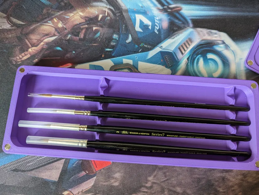 Hộp đựng cọ vẽ (Paint brush box) - Image 1