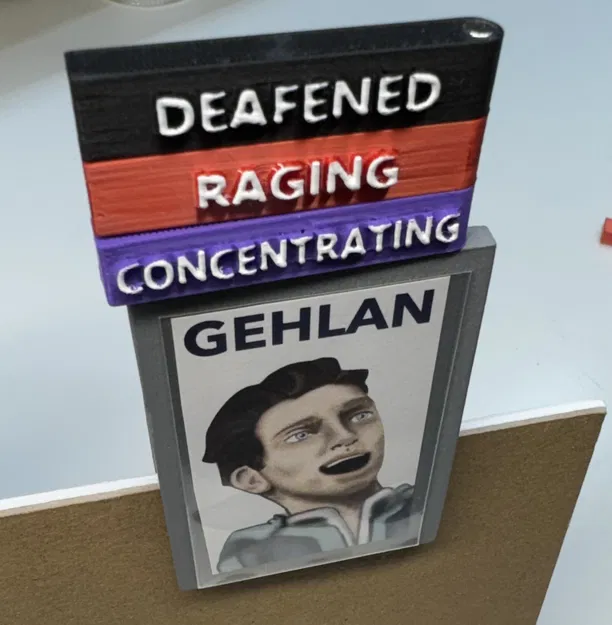 Tag Nam Châm Condition & Status cho DM Screen (DM Screen Condition and Status Markers) - Image 3