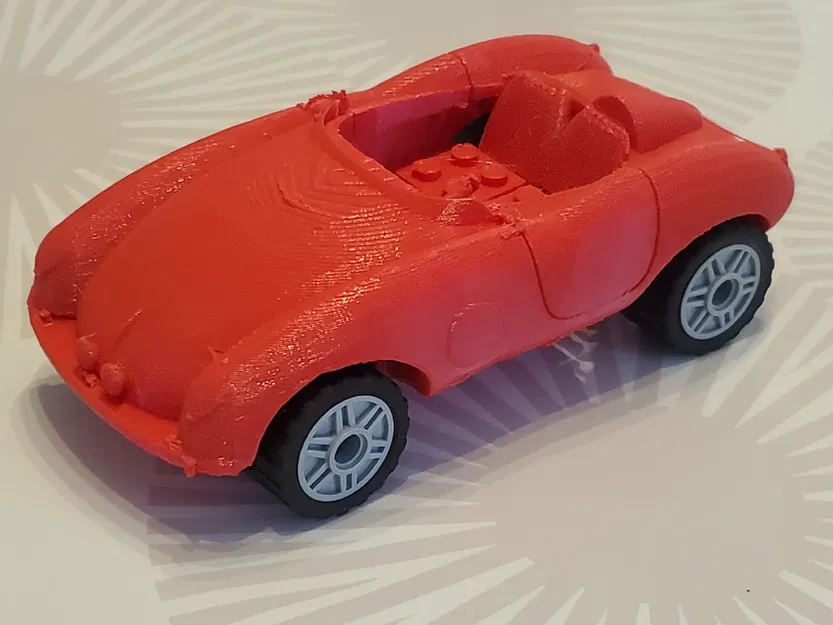 Mô Hình Xe Porsche Speedster LEGO Tự In 3D - Image 3