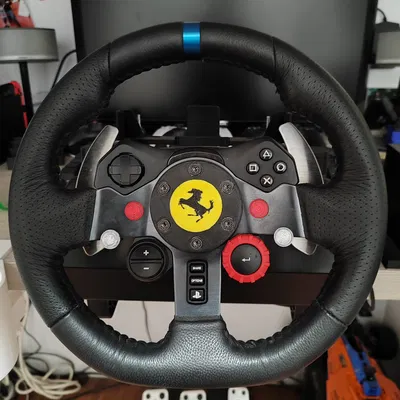 Nắp Trung Tâm Vô Lăng Logitech G29 Phong Cách Ferrari