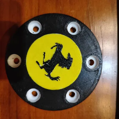 Nắp Trung Tâm Vô Lăng Logitech G29 Phong Cách Ferrari