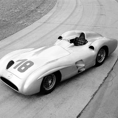 Mô Hình Xe Đua LEGO Mercedes W196 Monza 1955 - In 3D Độc Đáo