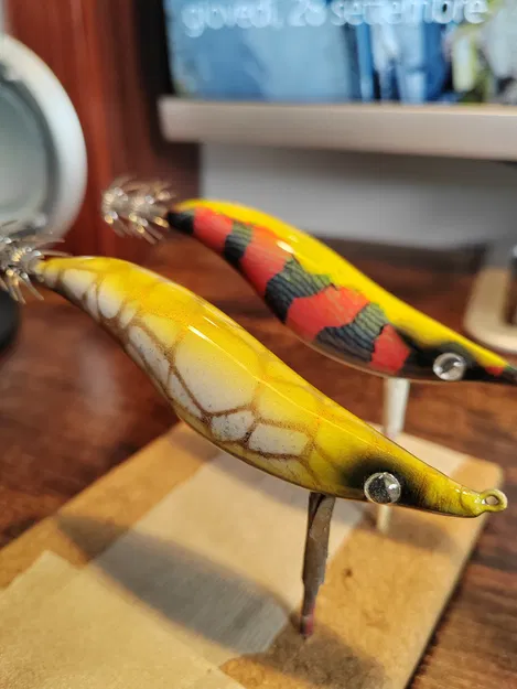 Egi Lure – Mồi câu mực nang in PETG - Image 1