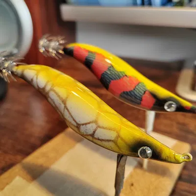 Egi Lure – Mồi câu mực nang in PETG