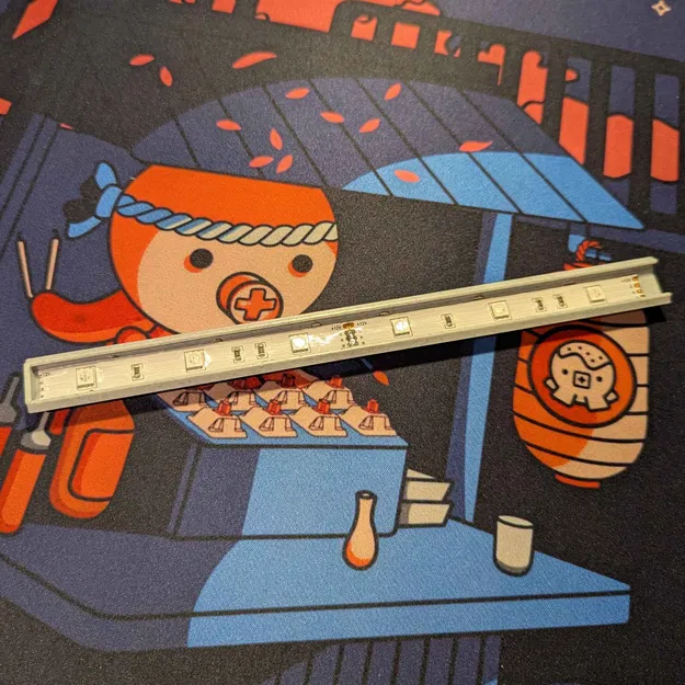 Thanh LED cho Flashforge Adventurer 5M (AD5M) (nam châm 4x2) - Image 2