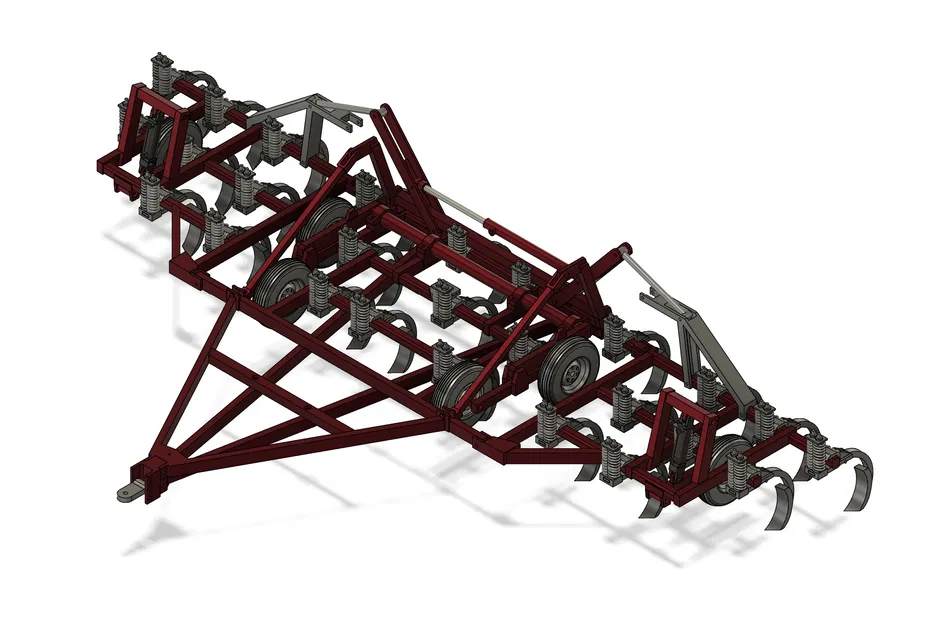 Cày xới International 5500 Winged Chisel Plow - Tỷ lệ 1:16 - Image 1