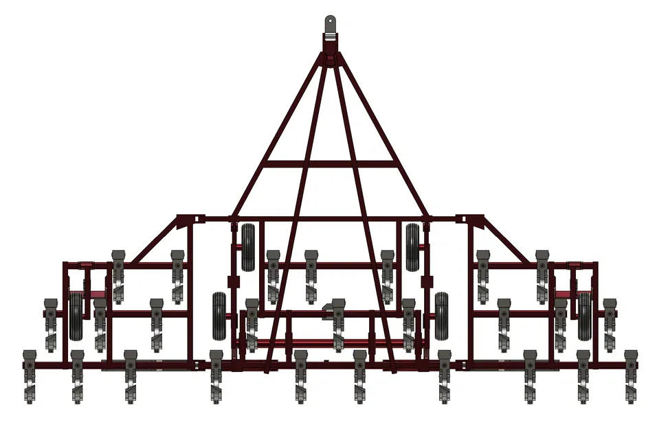 Cày xới International 5500 Winged Chisel Plow - Tỷ lệ 1:16 - Image 5
