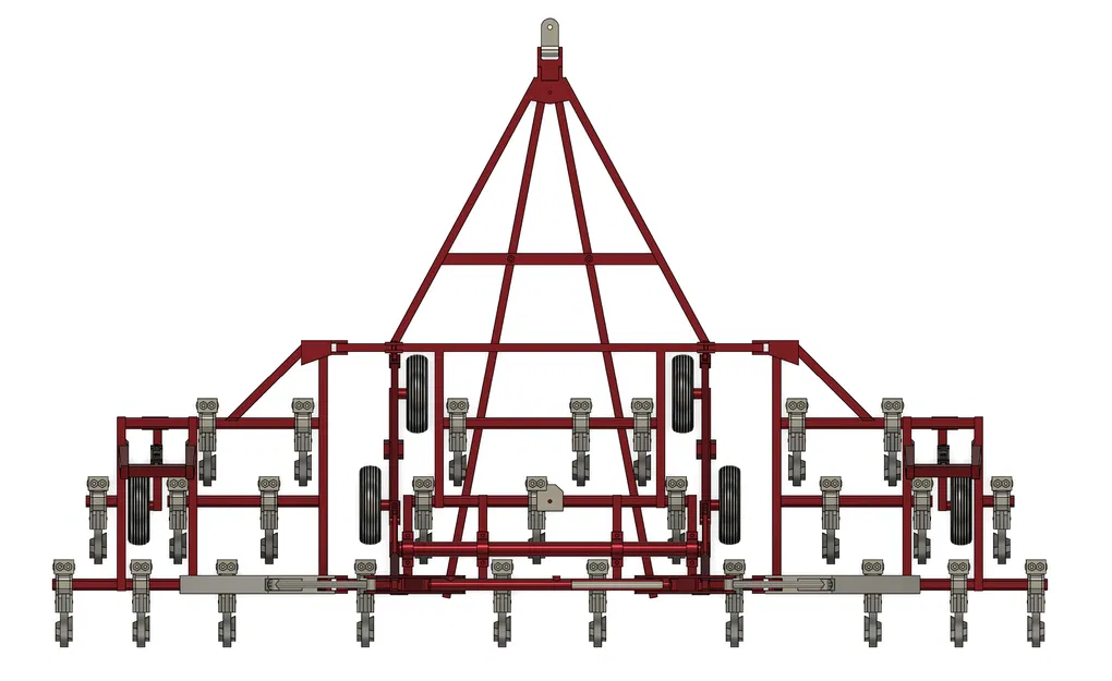 Cày xới International 5500 Winged Chisel Plow - Tỷ lệ 1:16 - Image 6