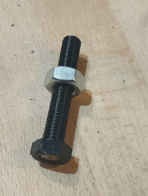 Bộ bulông hệ mét M6–M16 nhiều chiều dài, gia cường bằng vít gỗ/GK - Image 2