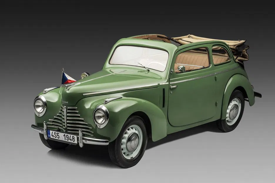 Mô Hình Xe LEGO Skoda Tudor 1948 Cabrio Tự In 3D - Image 3