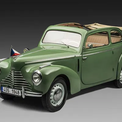 Mô Hình Xe LEGO Skoda Tudor 1948 Cabrio Tự In 3D