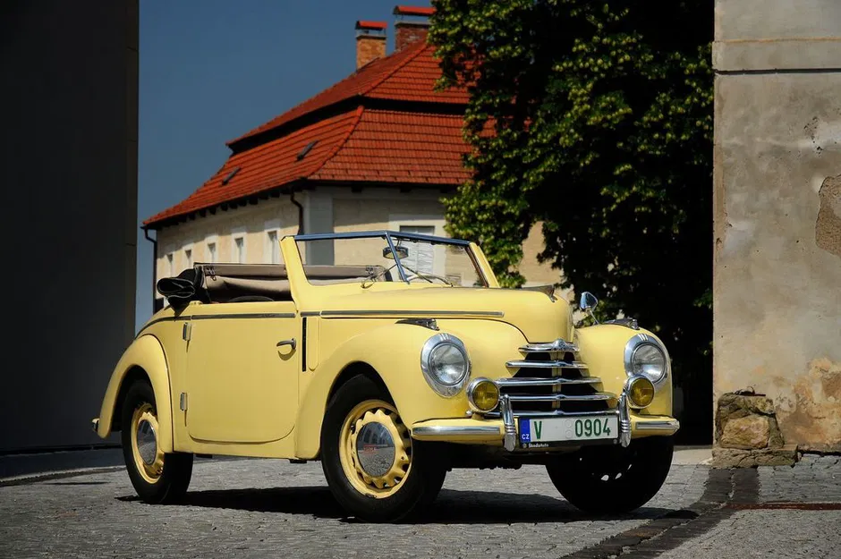 Mô Hình Xe LEGO Skoda Tudor 1948 Cabrio Tự In 3D - Image 5