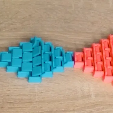 Domino Trái Tim Tái Sử Dụng (Heart domino)