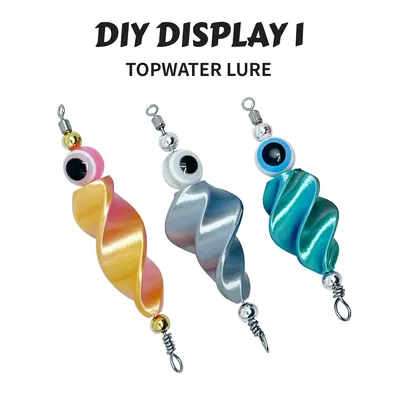 Kit Tự Chế Mồi Câu Spinnerbait 3D - Thu Hút Cá Lóc, Cá Tráp